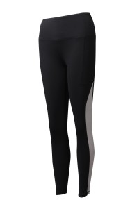 U365   Design side print LOGO Customized women's tight black sweatpants sweatpants supplier retail re-training pressure pants Singapore  health food